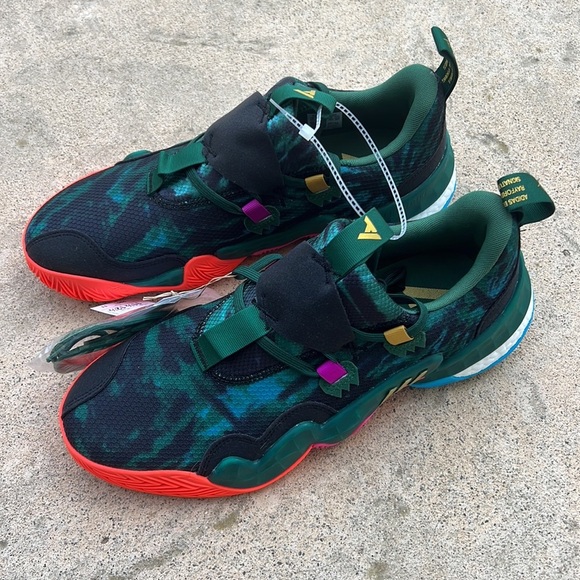 Adidas Boost Trae Young 1 '96 Olympics' Green/Black Sneaker Men's Size 11.5 NWT - Picture 2 of 9